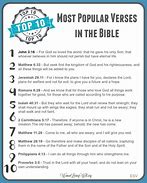 Image result for Top 10 Bible Verses