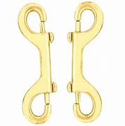 Image result for Double End Snaps Brass