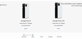 Image result for Google Pixel 4 vs 4XL