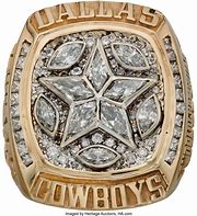 Image result for Cowboys Super Bowl Rings