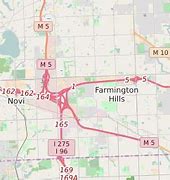 Image result for Farmingon Hills Michigan Map