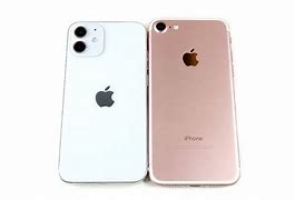 Image result for iPhone 12 Mini vs 7