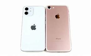 Image result for Apple iPhone 7 vs 12 Mini vs 12 Dimensions