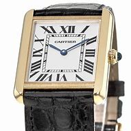 Image result for Gold Watch Leather Band