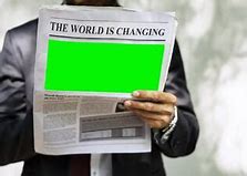 Image result for Newspaper Green screen