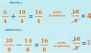 Image result for Fracciones Homogéneas