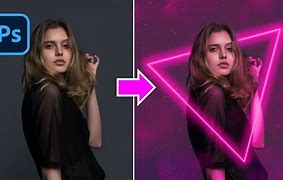 Image result for Neon Effect Photoshop