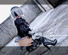 Image result for Nier Automata 2B Cosplay BlackBerry