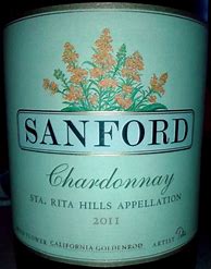 Image result for Sanford Chardonnay Barrel Select Sta Rita Hills