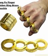 Image result for Folding Brass Knuckles Rings