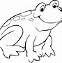Image result for Frog Outline Drawing
