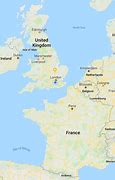 Image result for France UK Map