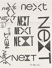 Image result for Next Computer Logo Vintage
