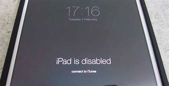 Image result for iTunes Disabled iPad