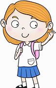 Image result for Cartoon Girl Saying Hi