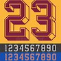Image result for Miami Heat Jersey Name Font