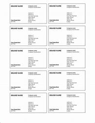 Image result for Free Printable Business Cards Templates Word