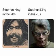 Image result for Stephen King Meme