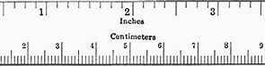 Image result for Inches to Cm Conversion Table