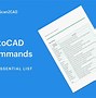 Image result for AutoCAD Cheat Sheet
