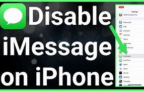 Image result for How to Turn Off iMessage On iPhone 13