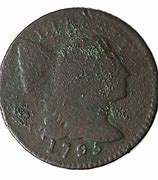 Image result for 1795 Draped Bust On Large Cent