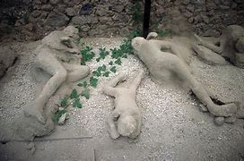Image result for Pompeii Frozen Bodies Laying Down