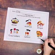 Image result for Chinese New Year Writing Worksheet