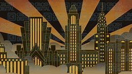 Image result for City Art Deco Desktop Wallpaper