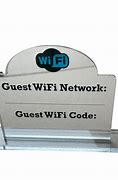 Image result for Wi-Fi Password Sign for Guests