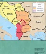 Image result for Detailed Map of Serbia with Kosovo