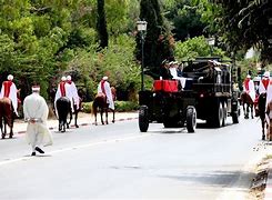 Image result for William and Harry Walking Behind Coffin
