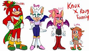 Image result for Knuckles X Rouge Family