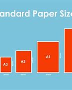 Image result for Paper Size Dimensions