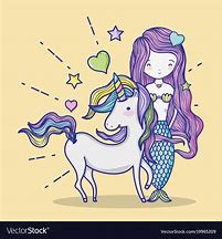 Image result for Unicorn Mermaid Clip Art