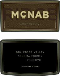 Image result for McNab Ridge Zinfandel Family Reserve Cononiah