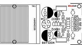 Image result for Dual Power Supply Circuit Diagram