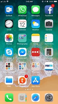 Image result for Home Screen for iPhone 8