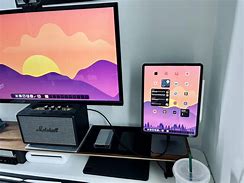 Image result for 2023 iPad Pro Desk Set Up