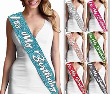 Image result for Birthday Sash 10