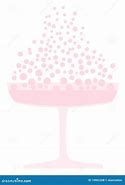 Image result for Glass of Pink Champagne Fizzy Bubbles
