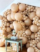 Image result for Champagne Colored Balloons