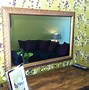 Image result for Mirror above TV
