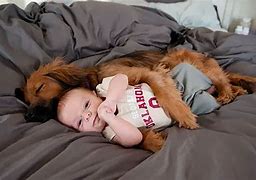 Image result for Cute Baby and Dog Memes