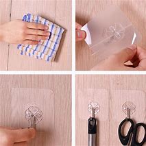 Image result for Adhesive Wall Hooks Heavy Duty