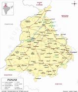 Image result for India Topo Map Punjab