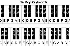 Image result for Piano White Keys Notes