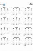 Image result for 1827 Calendar