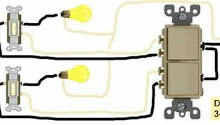 Image result for Leviton Double Switch Wiring