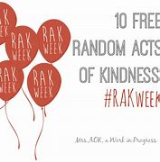 Image result for Random Acts of Kindness Challenge
